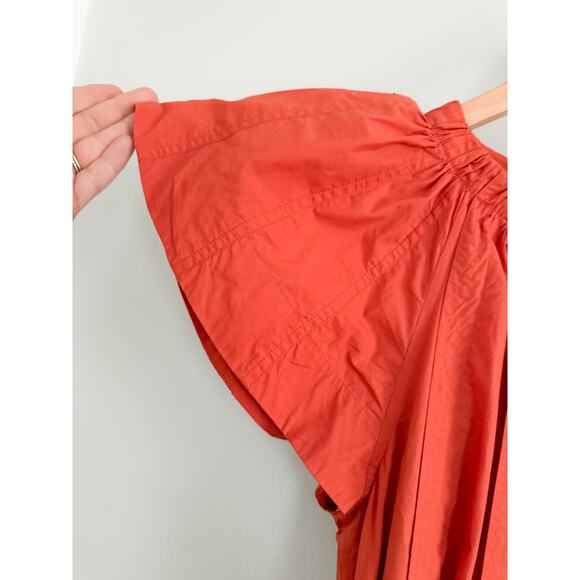 Ulla Johnson | Mae Mini Dress in Coral | Sz 2 - Picture 6 of 12